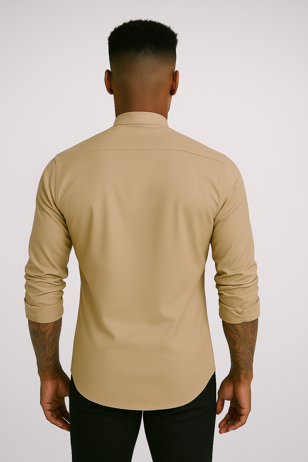 Camisa Repelente Mao Manga Larga 2327 Beige