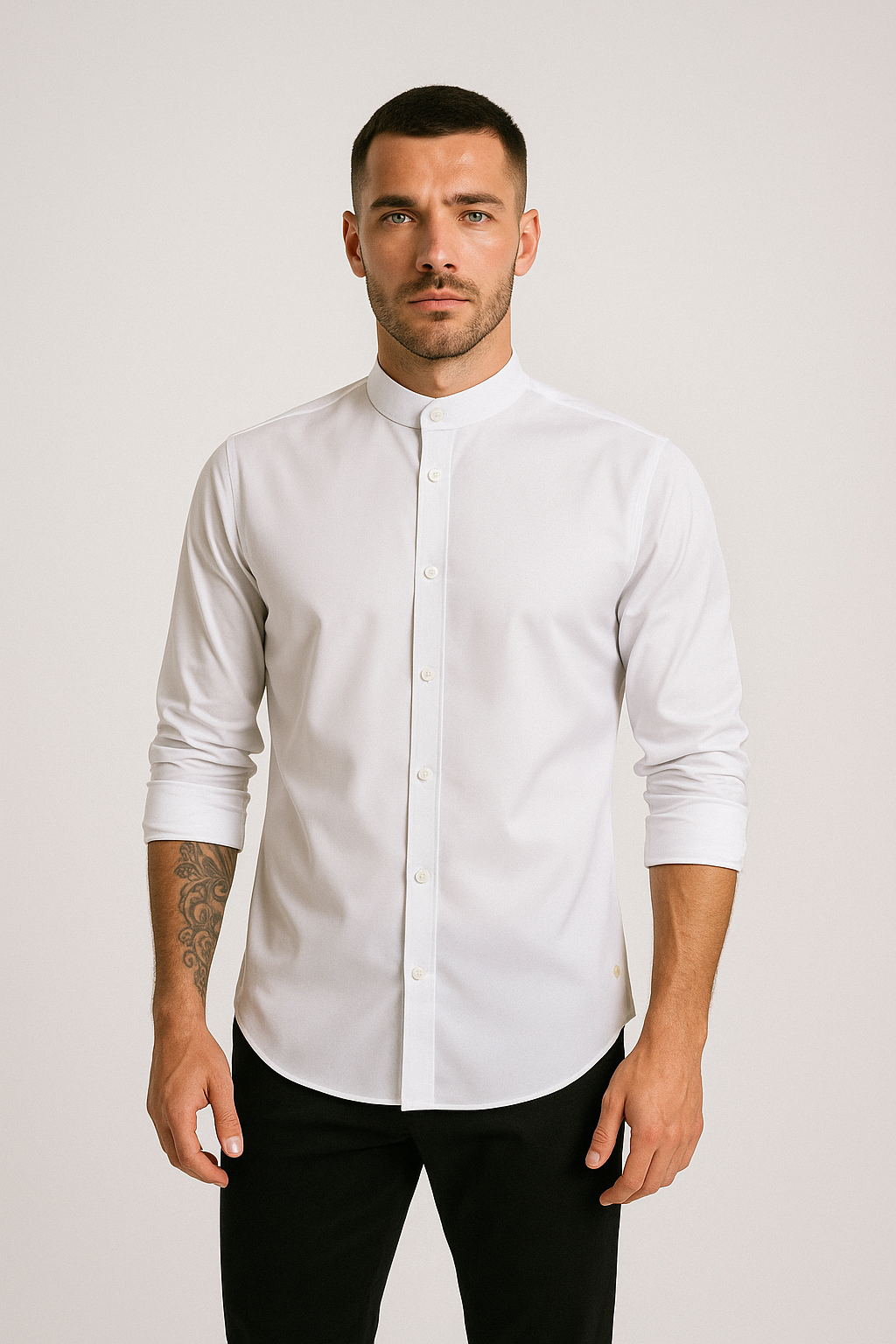 Camisa Repelente Mao Manga Larga 2327 Blanco