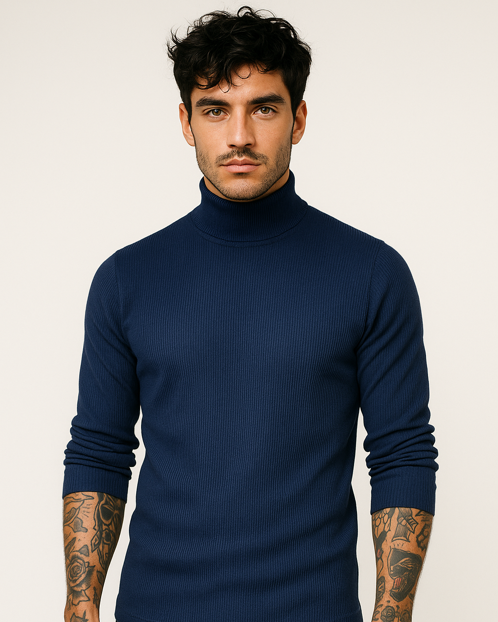Playera Cuello Alto 2318 Marino