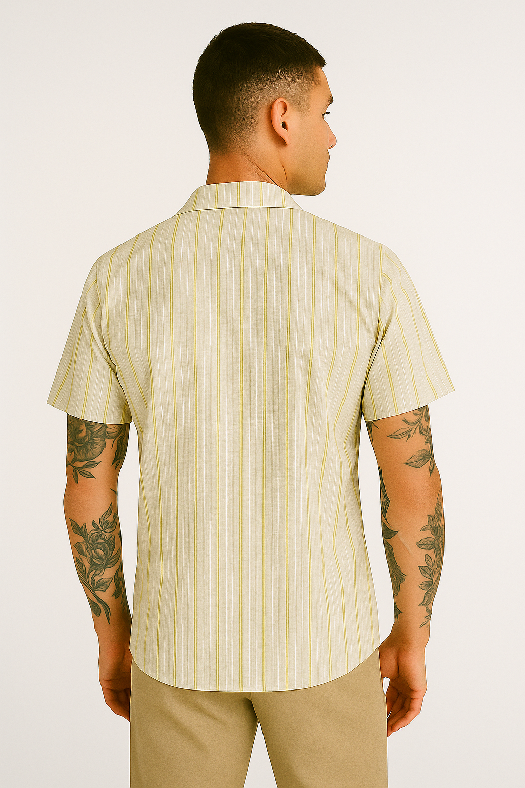 Camisa Sport Manga Corta Old Green 2261