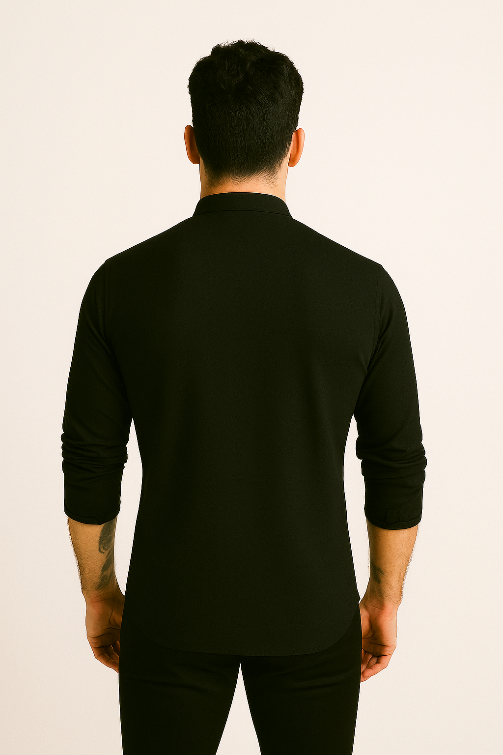 Camisa Repelente Mao Manga Larga 2327 Negro