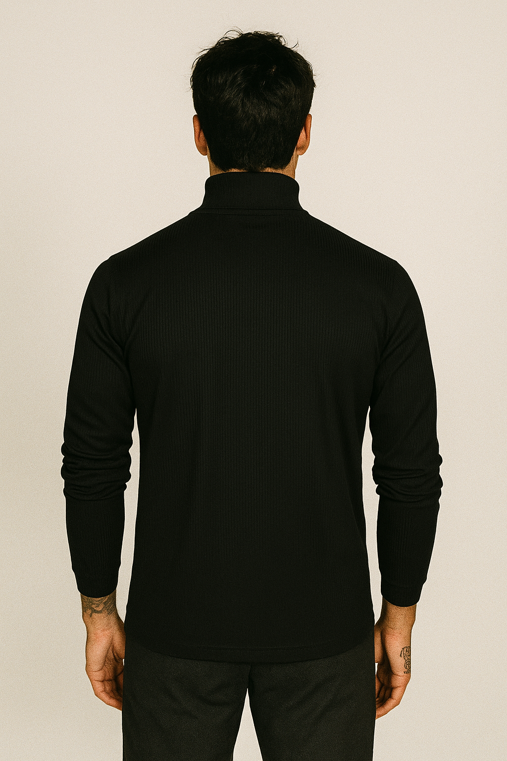 Playera Cuello Alto 2318 Negro