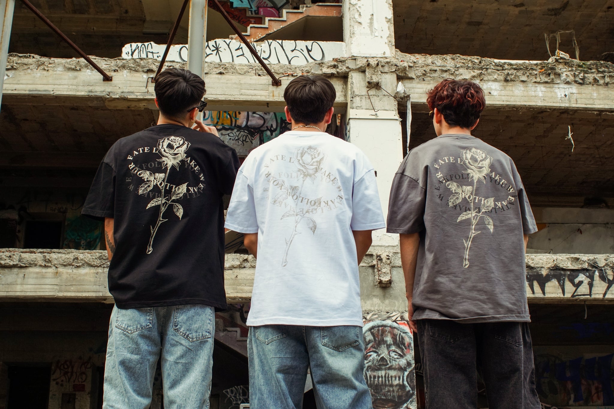 Playera Oversize 2548 270GRMS JAMES Negro