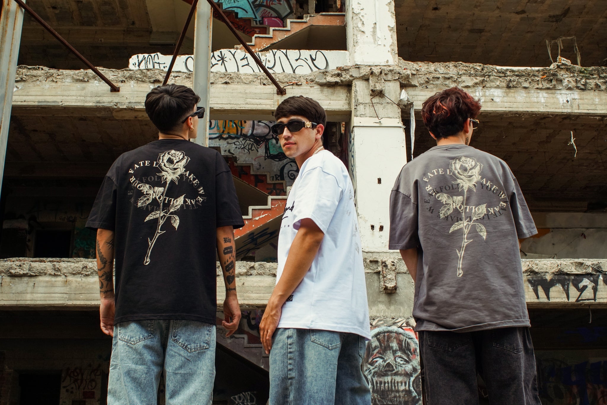 Playera Oversize 2548 270GRMS JAMES Blanco