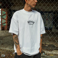 Playera Oversize 2548 270GRMS SHINING Blanco