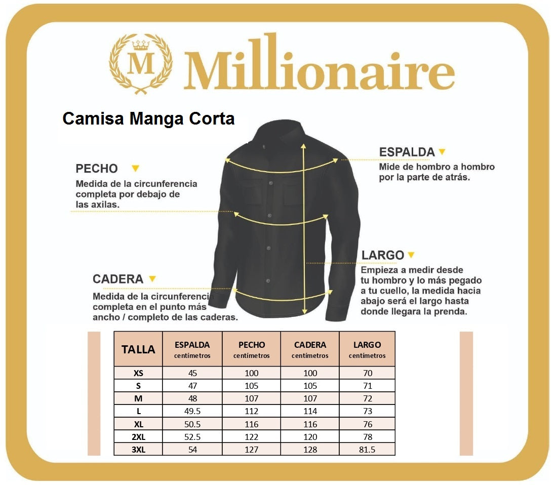 Camisa Repelente Formal Manga Corta 23101 Azul Cielo