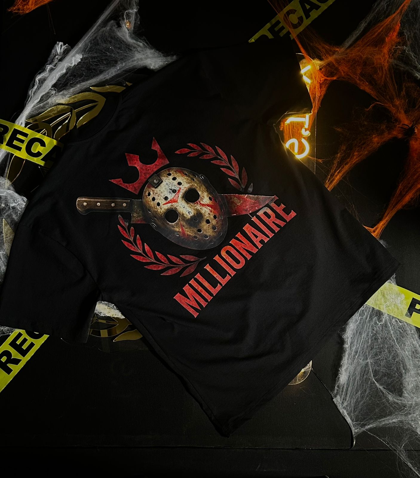 Playera 2577 Halloween Jason Negro