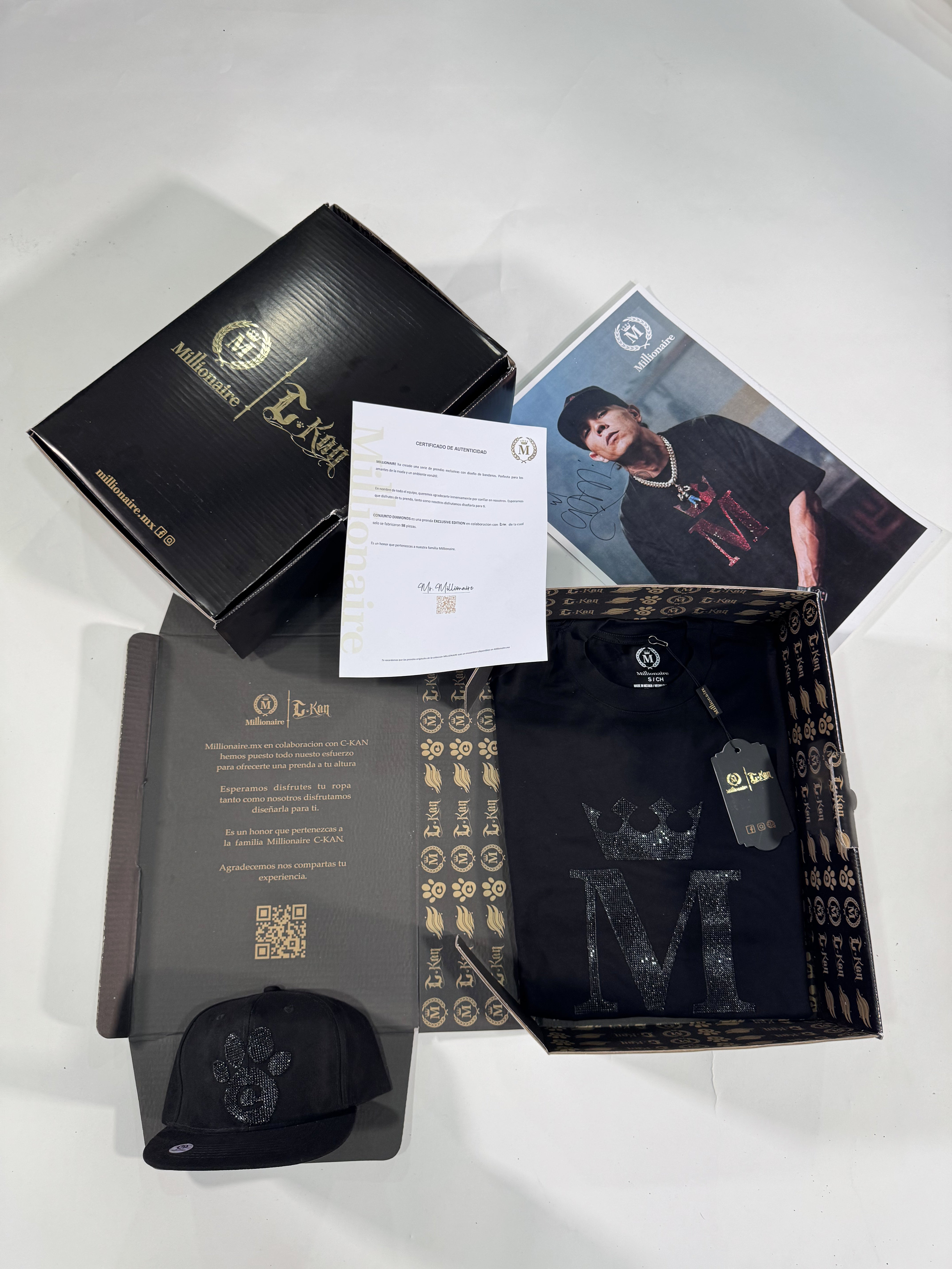 Kit Diamonds (Negro/ Negro)