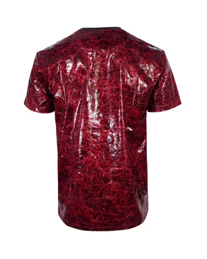 Playera en tendencia 2088 Tinto/Negro (Queb)
