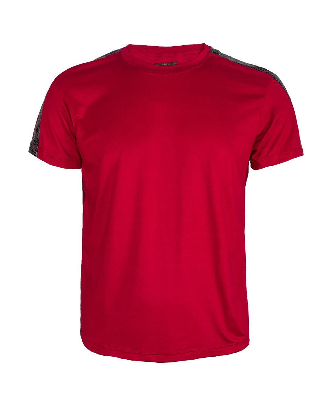 Playera en tendencia 20143 Tinto / Negro