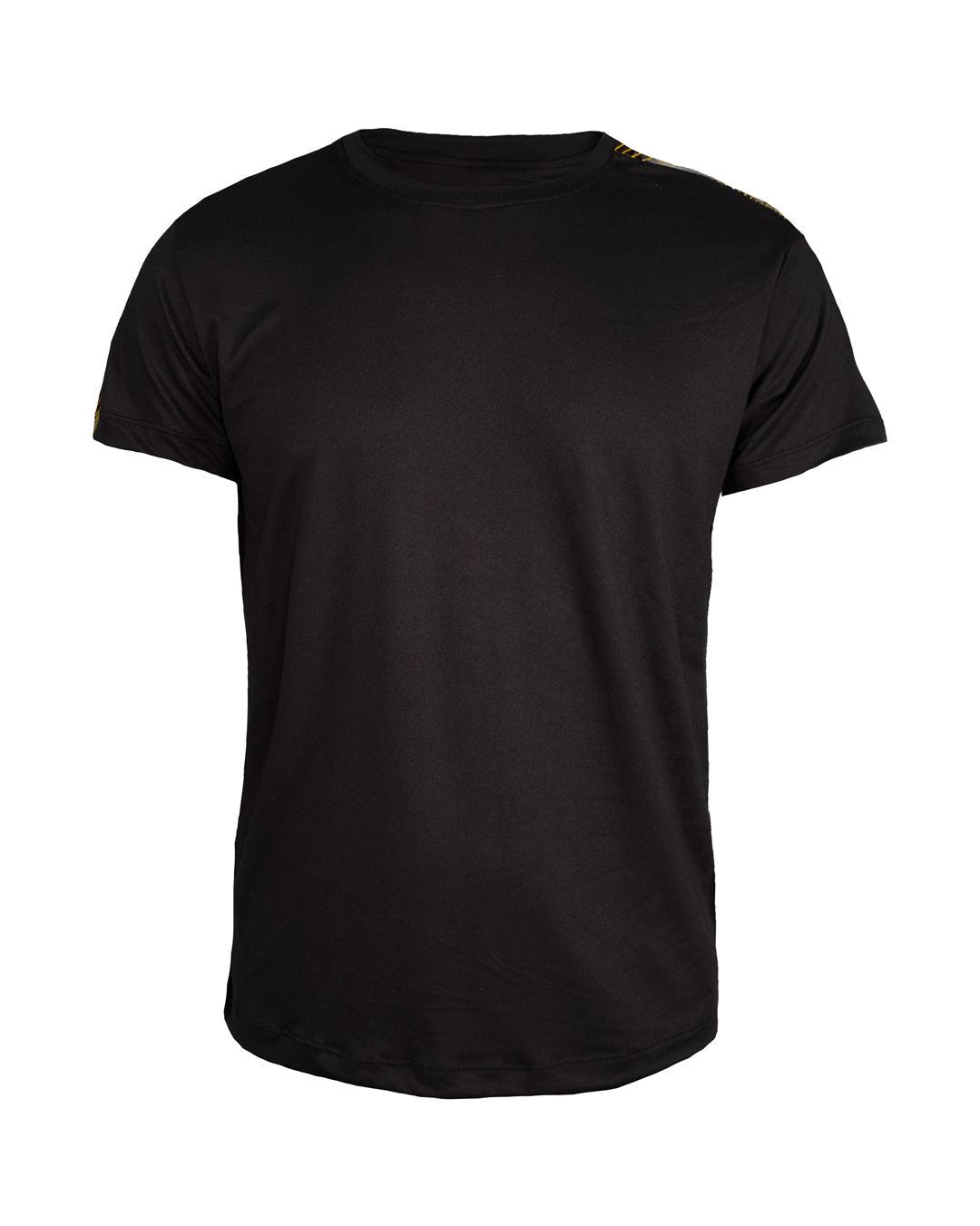 Playera en tendencia 20143 Negro/Mostaza