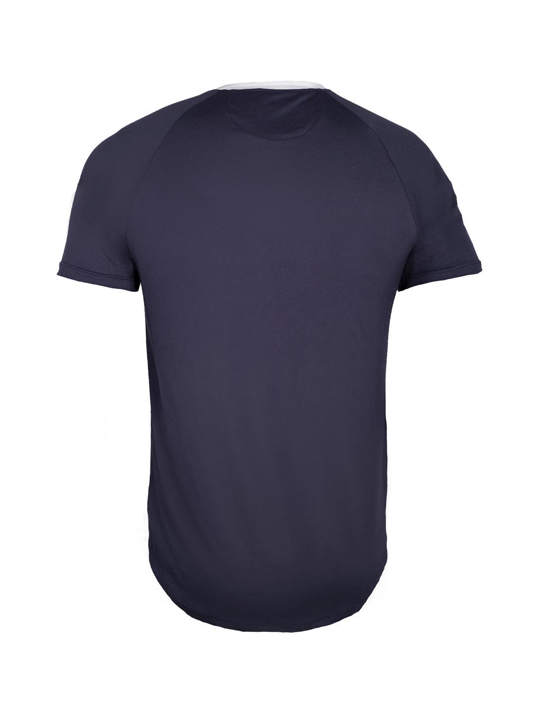 Playera en tendencia 21042 Marino/Blanco/Tinto