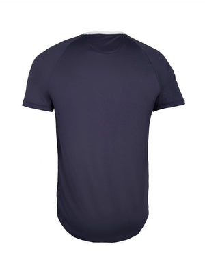 Playera en tendencia 21042 Marino/Blanco/Tinto