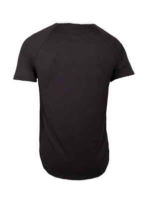 Playera en tendencia 21042 Negro/Blanco/Shedron