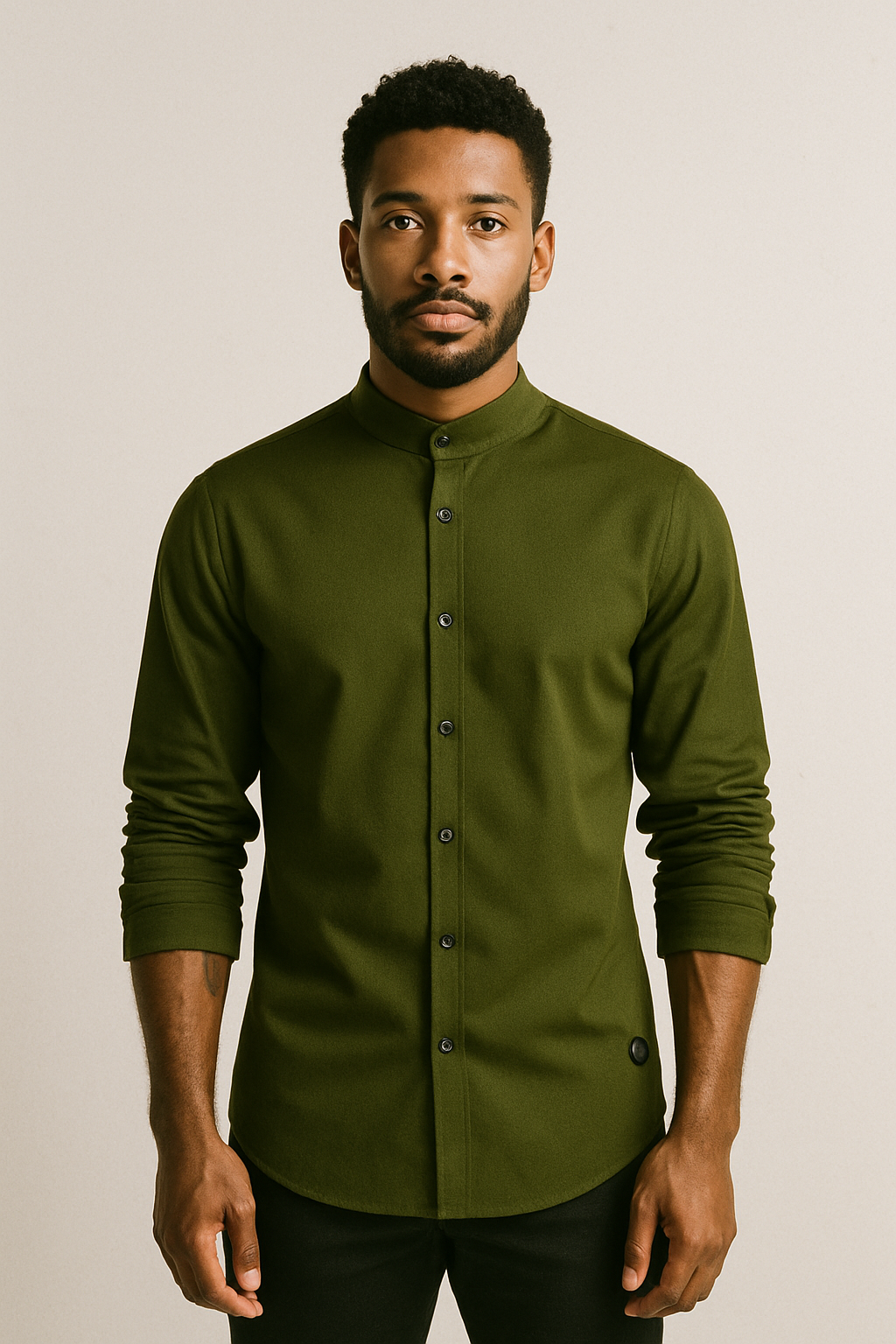 Camisa Repelente Mao Manga Larga 2327 Verde Militar
