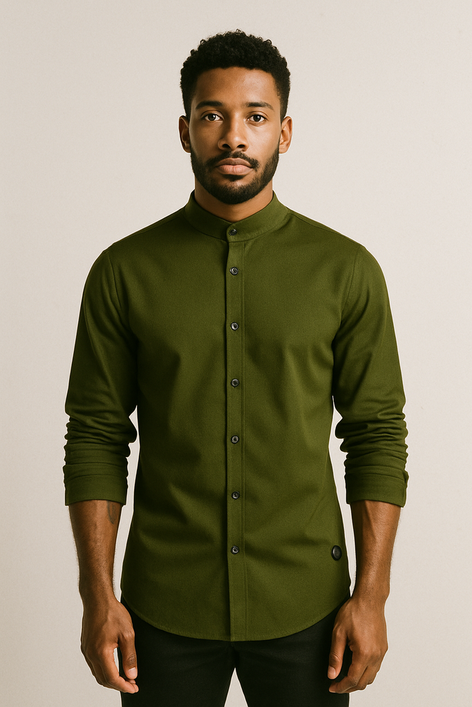 Camisa Repelente Mao Manga Larga 2327 Verde Militar