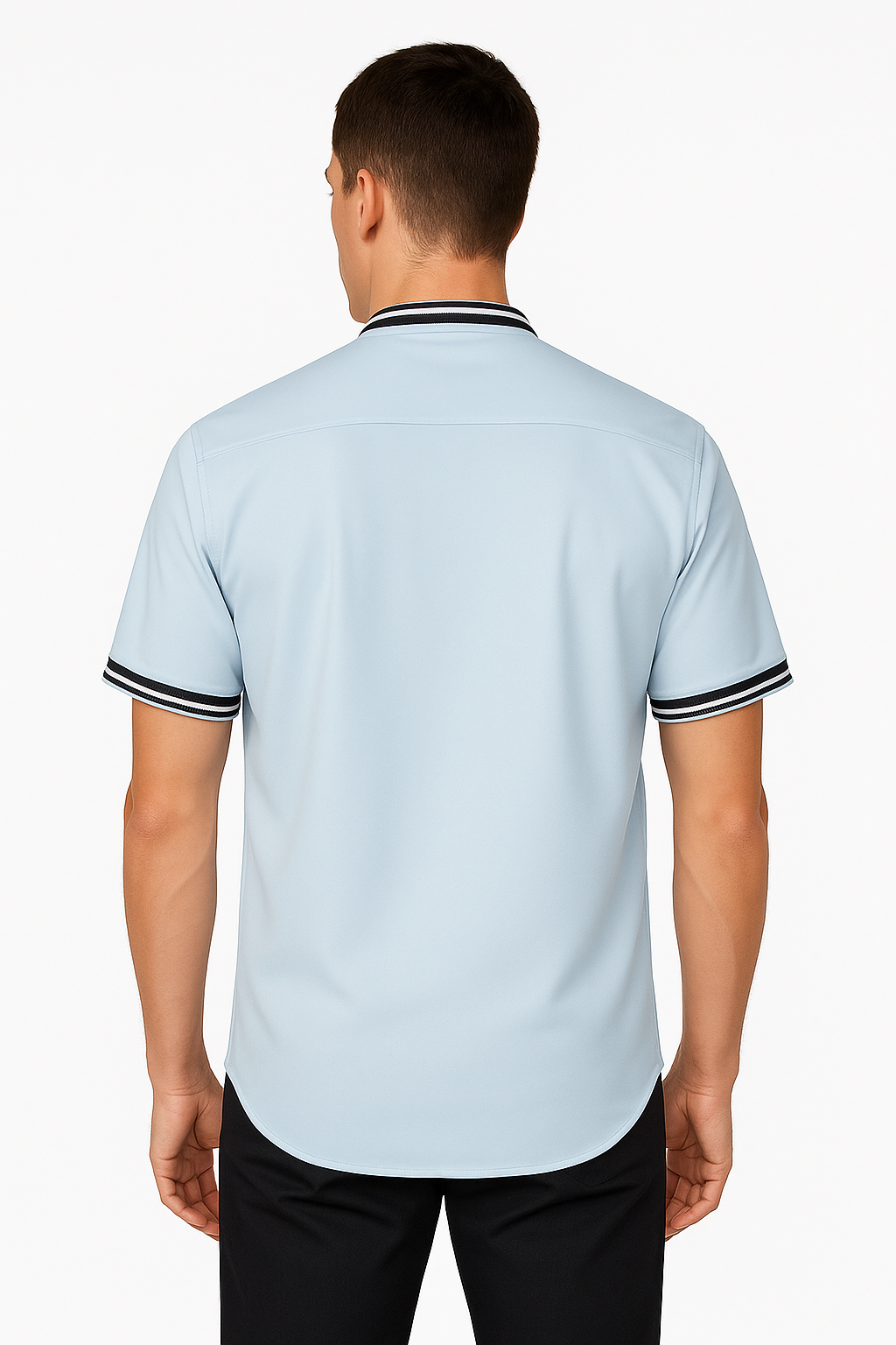 Camisa Cardigan 232013 Blanco Stretch
