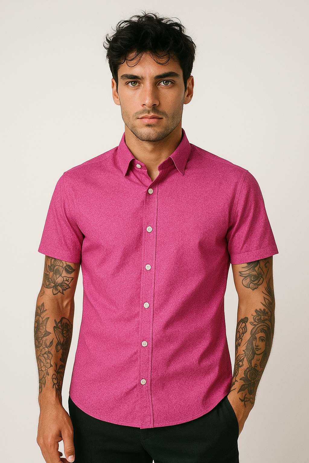 Camisa Formal 2316 Roses
