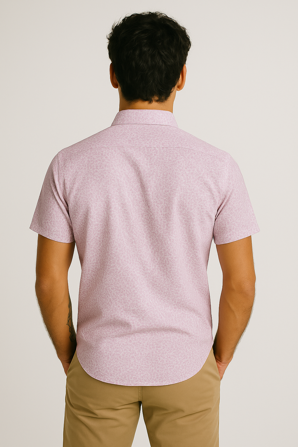 Camisa Formal 2316 Pink Roses
