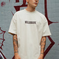 Playera Oversize 2548 270GRMS MILLIONAIRE BORDADA Beige