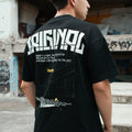 Playera Oversize 2548 270GRMS ORIGINAL Negro