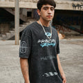 Playera RACING Negro
