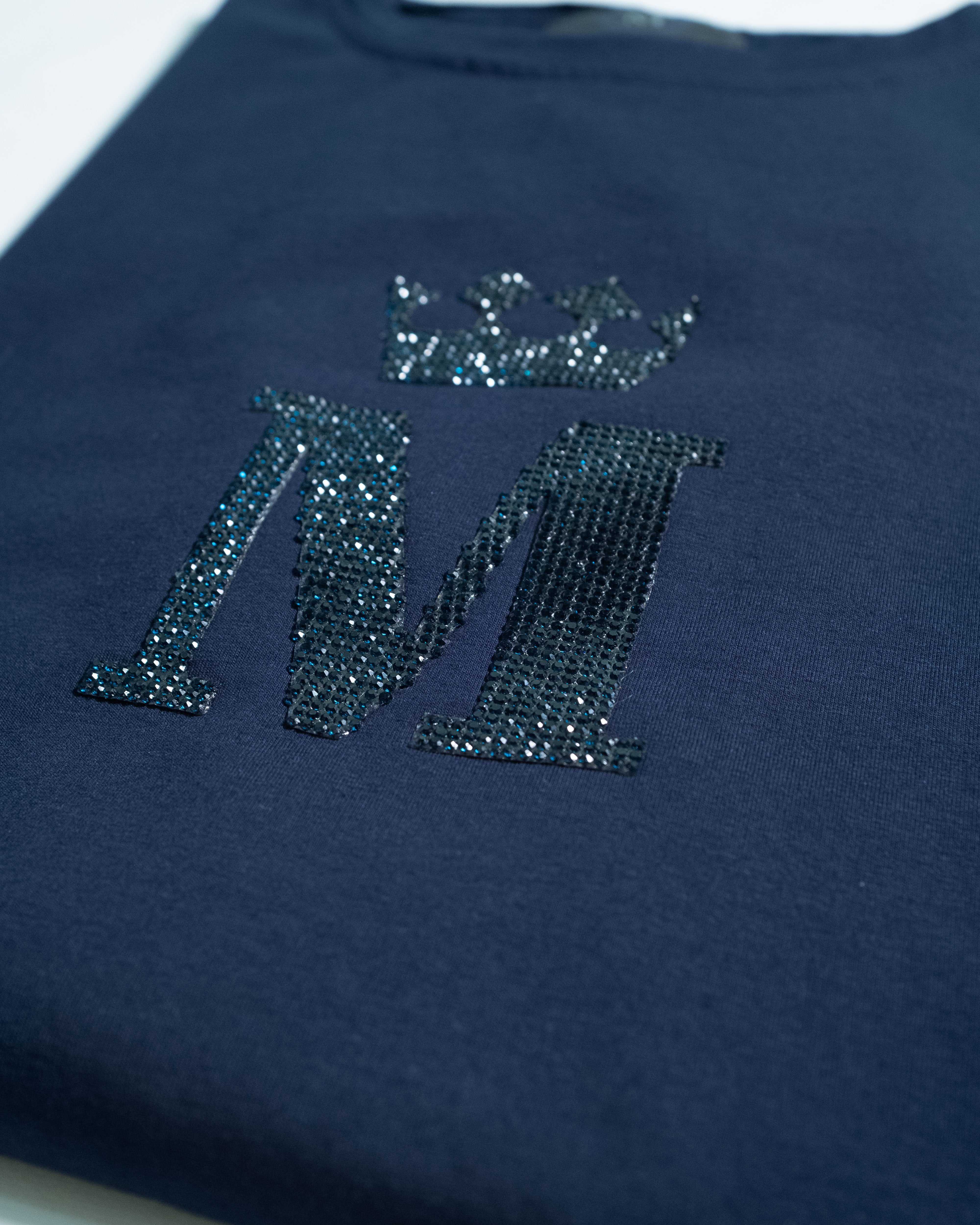 Playera Exclusive Design Slim Fit 2403 Marino Marino