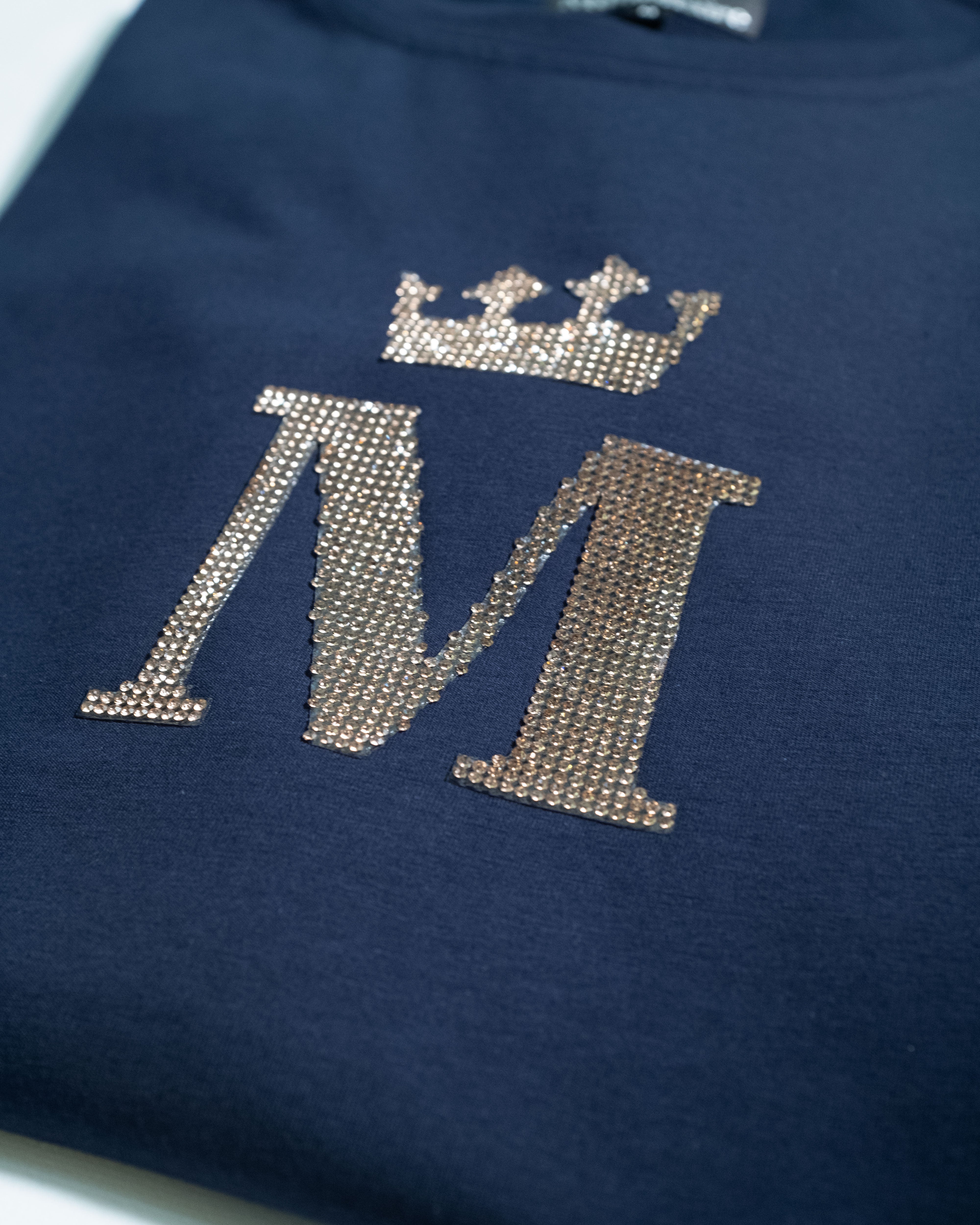 Playera Exclusive Design Slim Fit 2403 Marino Dorado