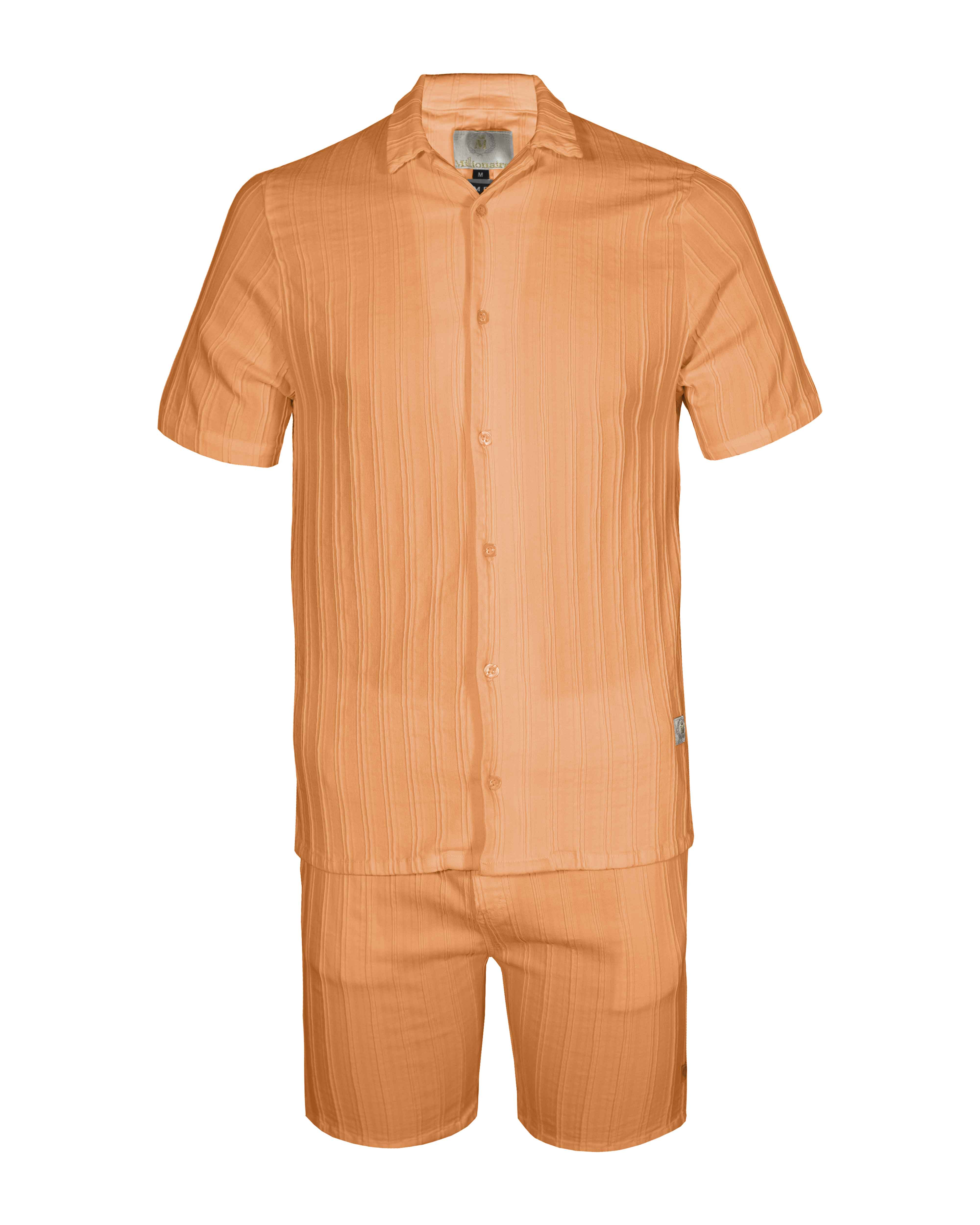 Conjunto Stretch Slim Fit  2317 Naranja