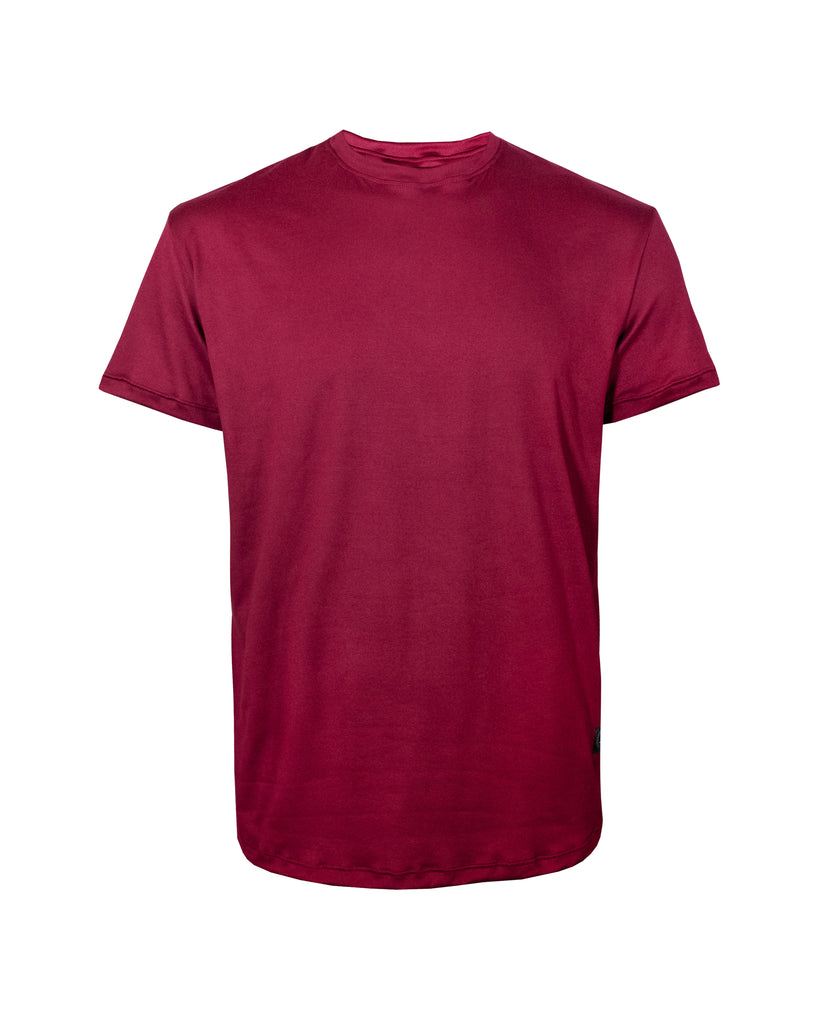 Playera básica cuello redondo tinto 2319