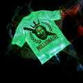 Playera 2577 Halloween Fluorescente Jason Blanco