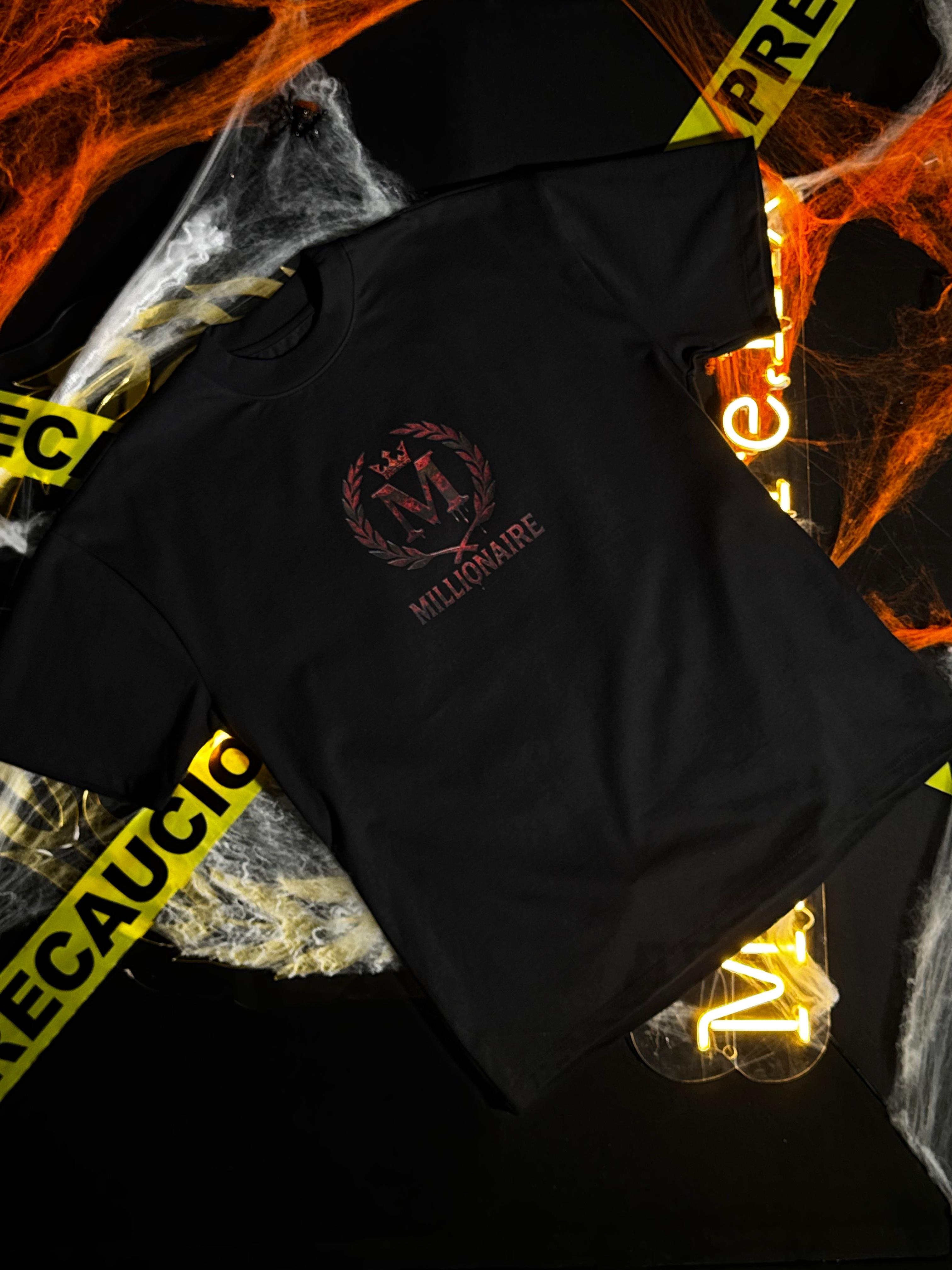 Playera 2577 Halloween  Freddy Negro