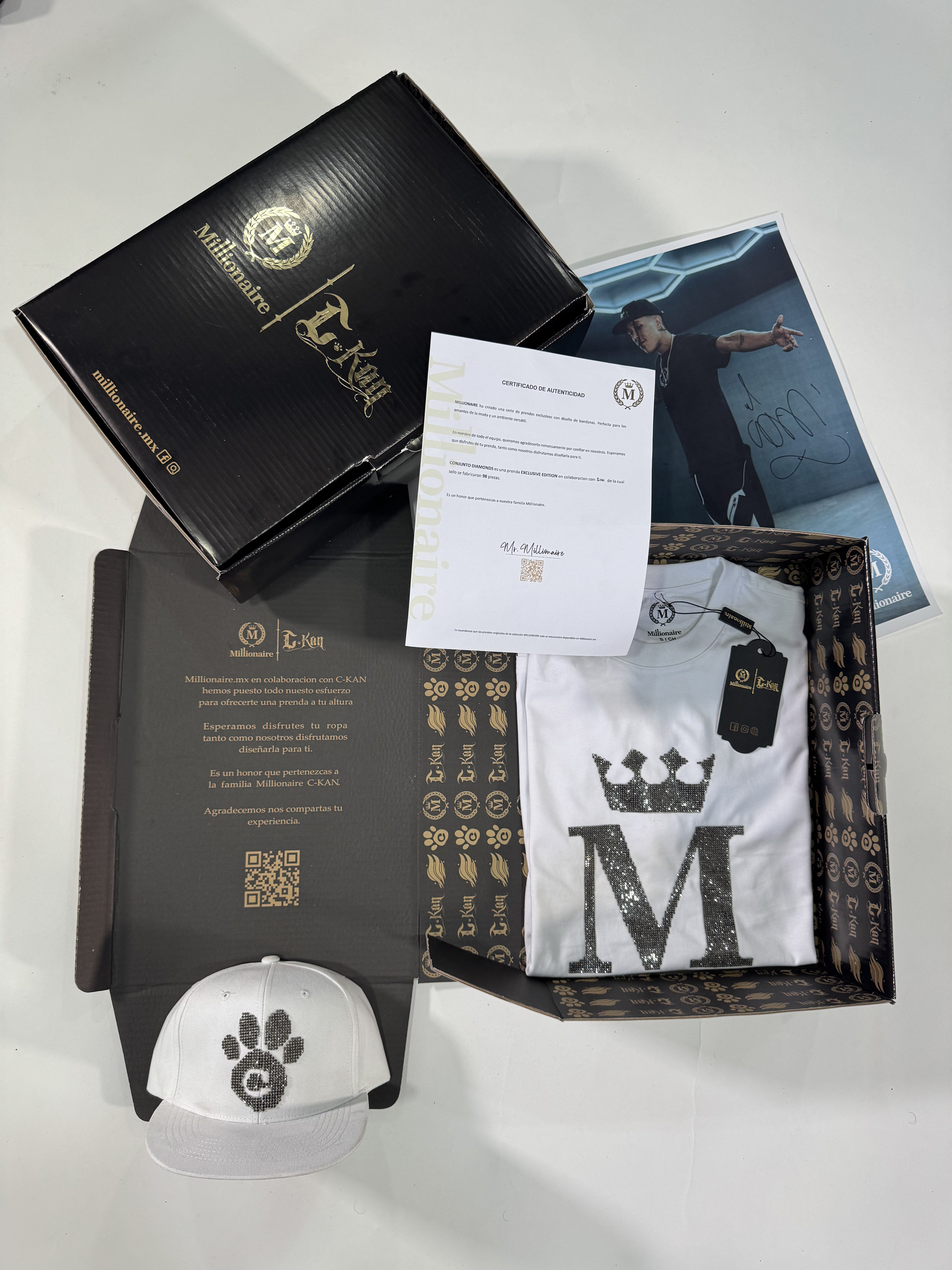 Kit Diamonds (Blanco / Niquel)