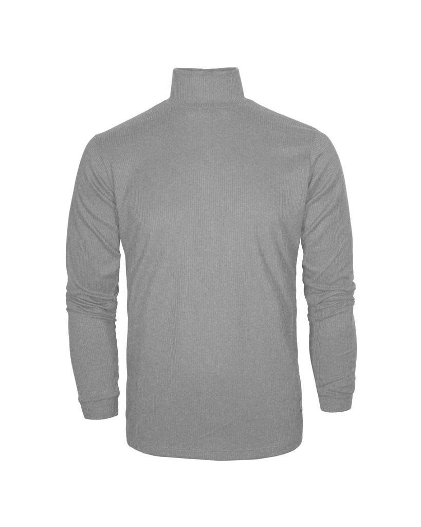 Playera Cuello Alto 2318 Gris Jaspe