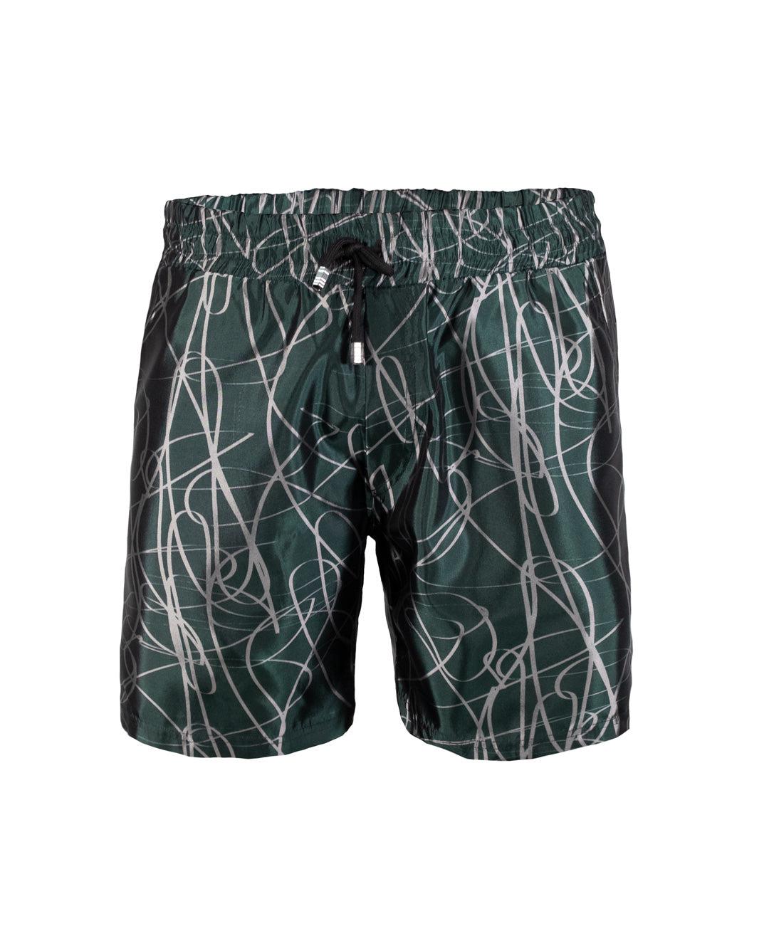 Conjunto en tendencia 21113 Negro,Verde,Plata