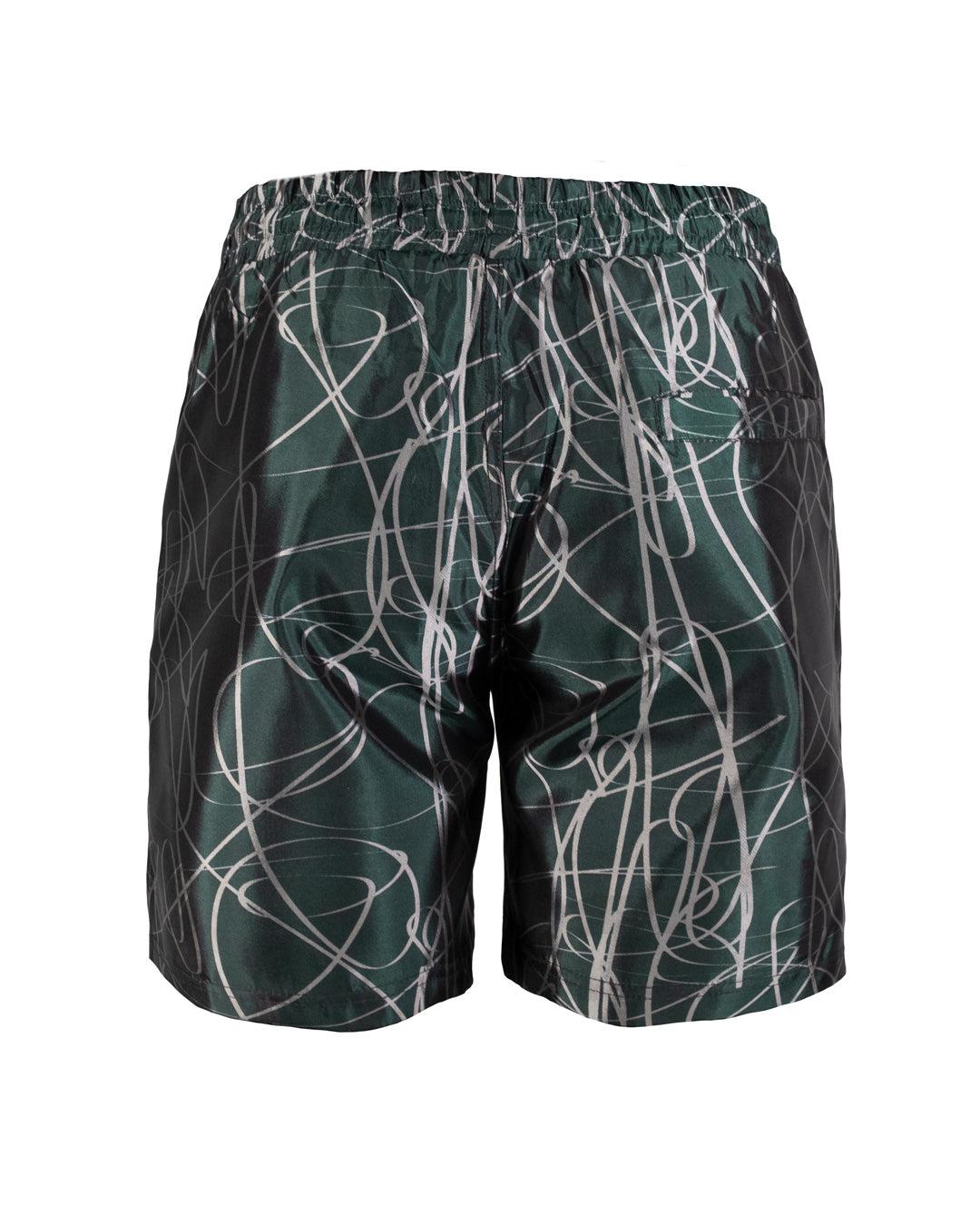 Conjunto en tendencia 21113 Negro,Verde,Plata