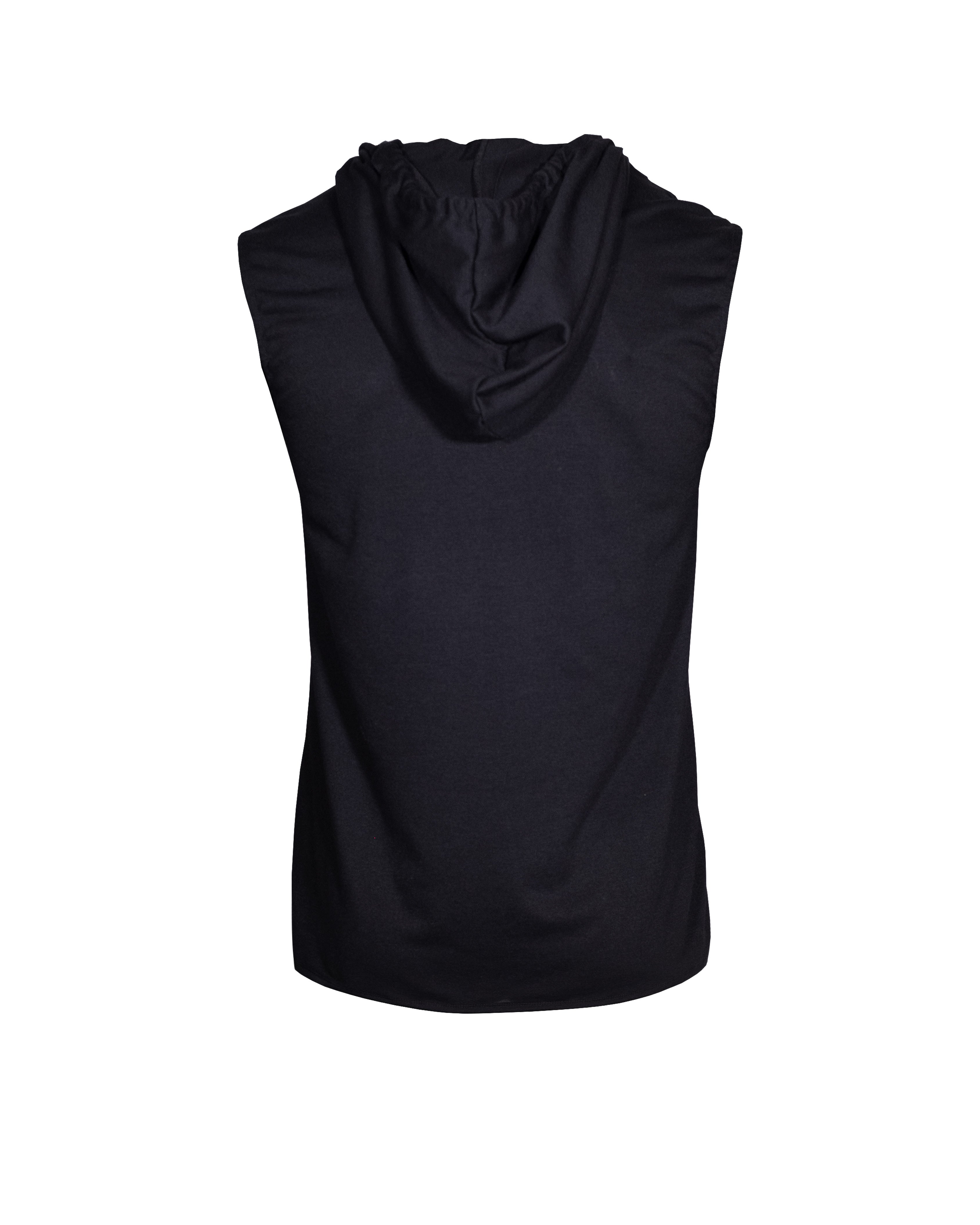 Tank Top con capucha 1706 Negro