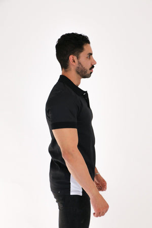 Playera Polo en tendencia 20146 Blanco / Marino