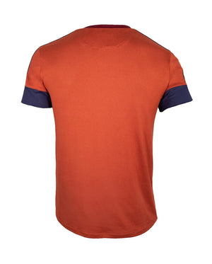 Playera en tendencia 21029 Shedron/Marino/Tinto