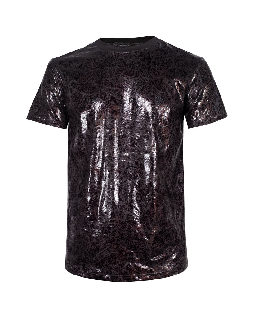 Playera en tendencia 2088 Negro / Tinto (Queb)