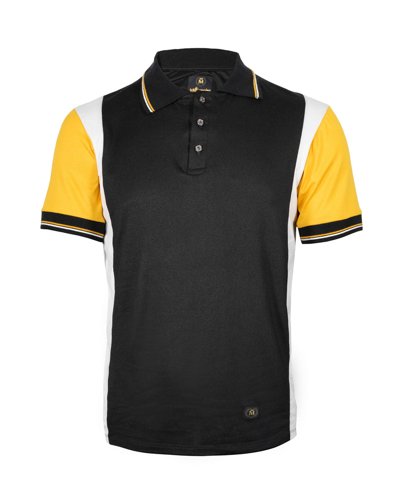 Playera Polo Negra Cardigan 2049