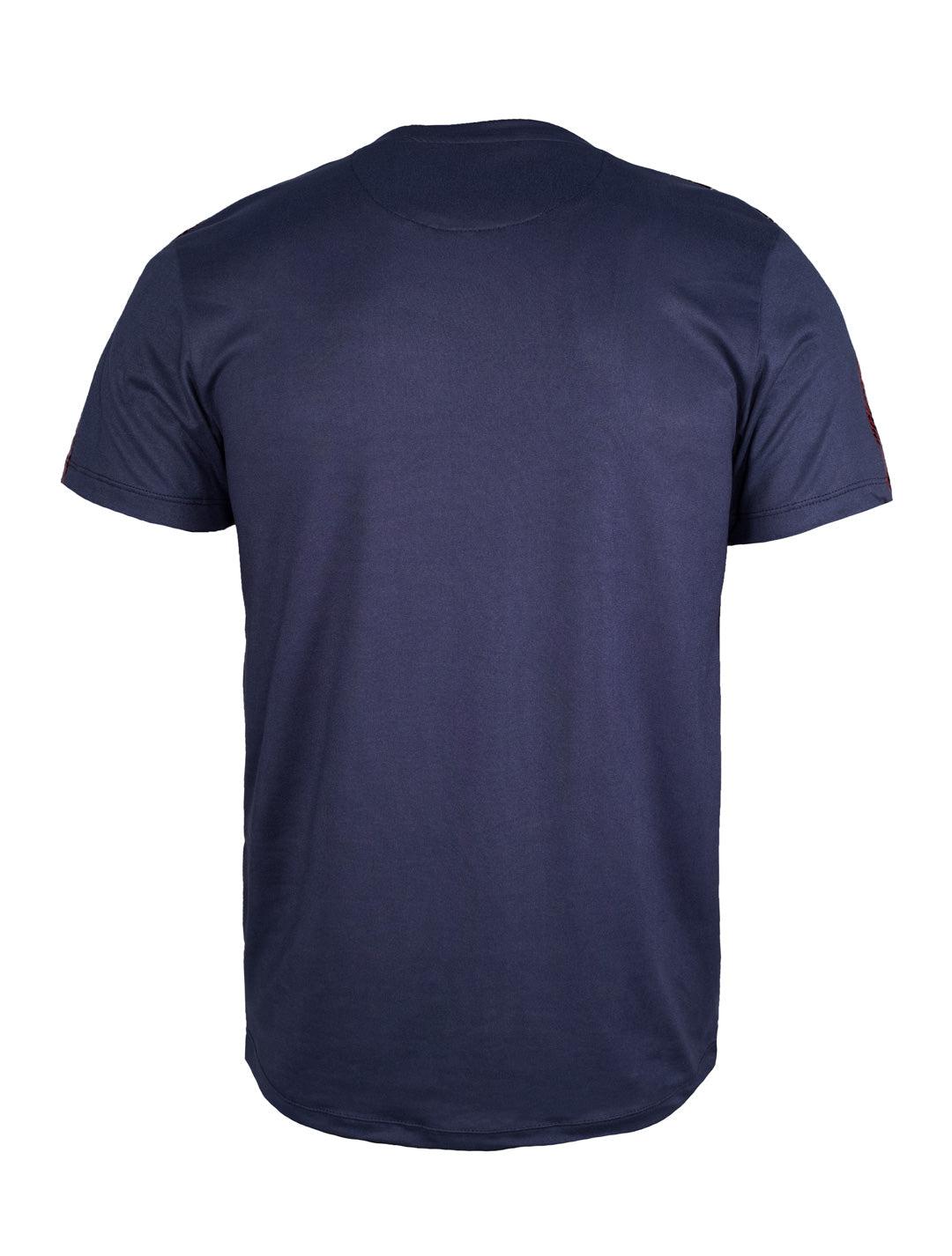 Playera en tendencia 20143 Marino / Tinto