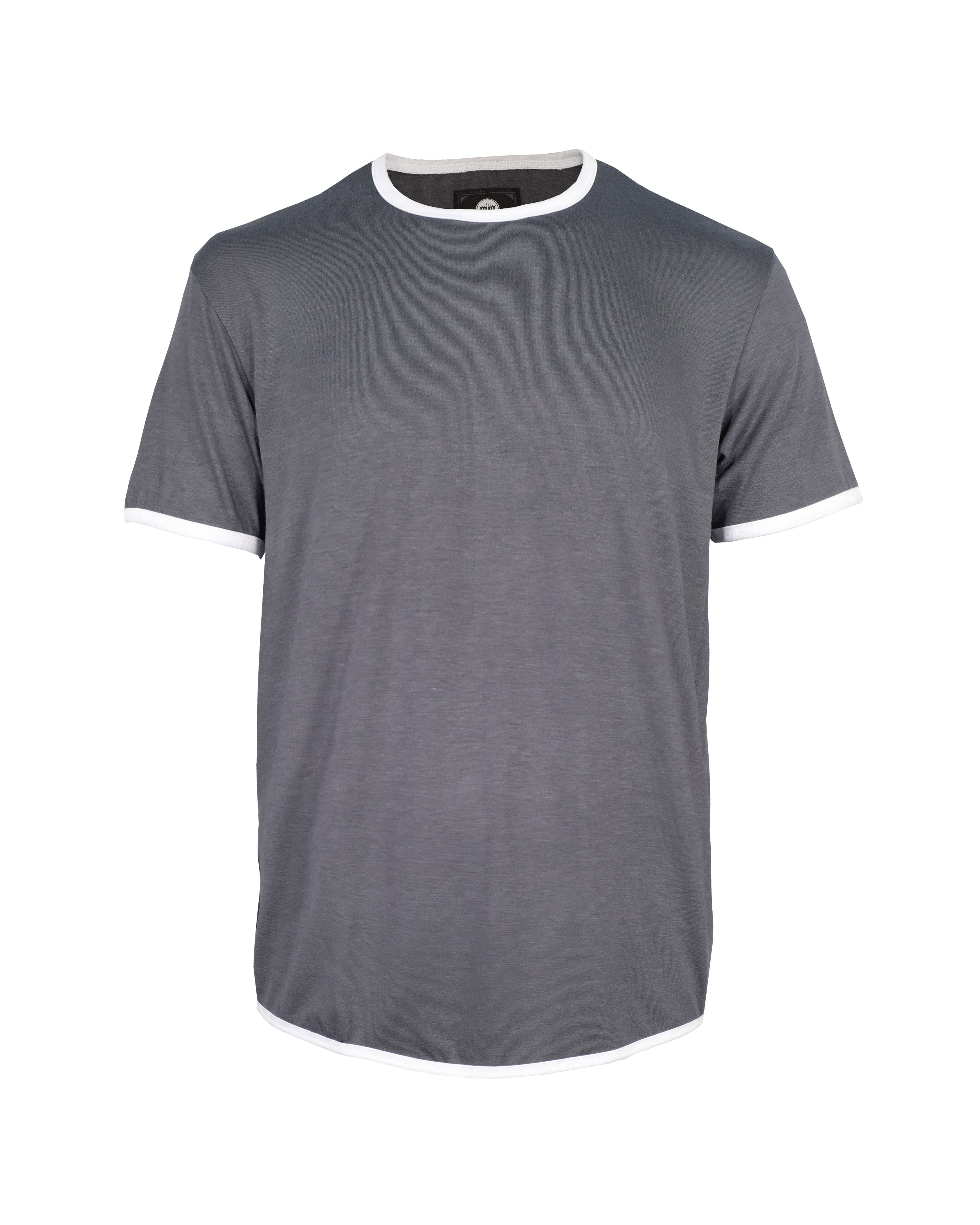 Playera en tendencia 20170 Gris/Blanco