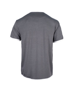 Playera en tendencia 20170 Gris/Blanco