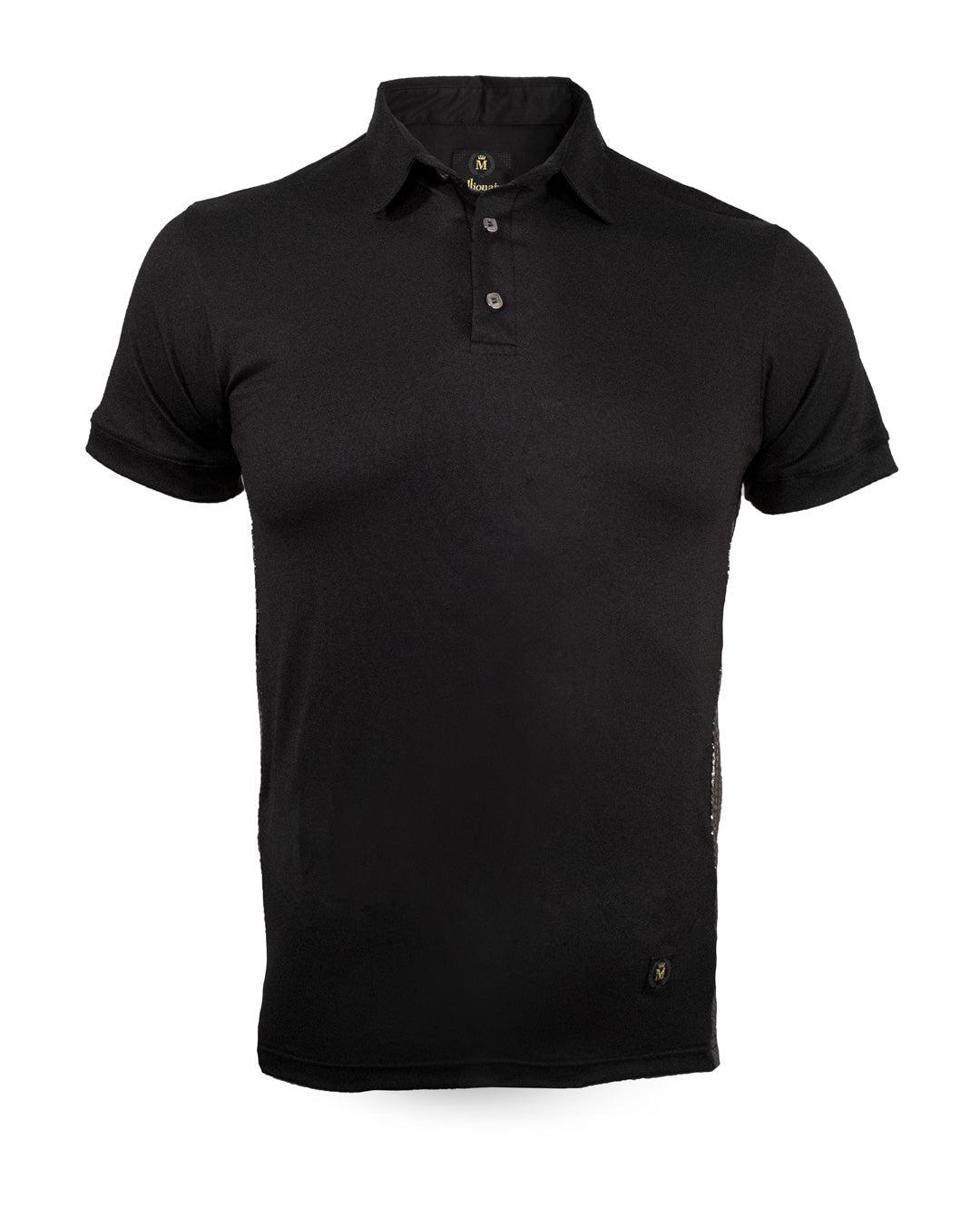 Playera Polo en tendencia 20148 Negro / Vibora