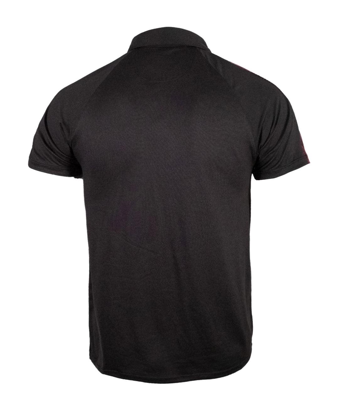 Playera Polo en tendencia 20148 Negro / Rosas