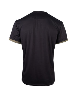 Playera en tendencia 20171 Negro/Olivo