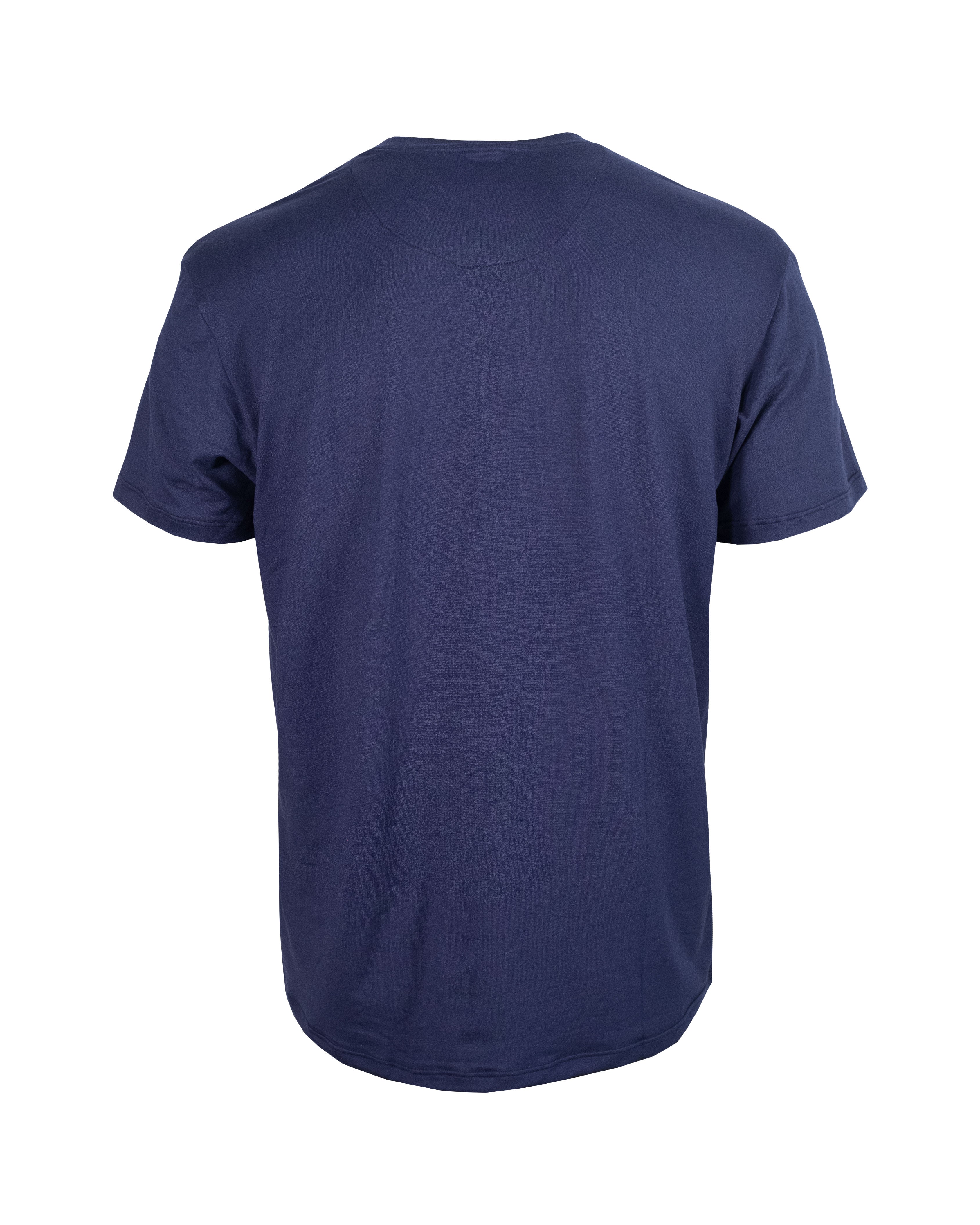 Playera Cuello Redondo 20160 Marino / Tinto Snake