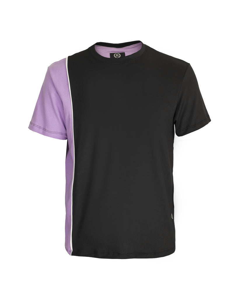 Playera Resort 2263 Negro - Lila