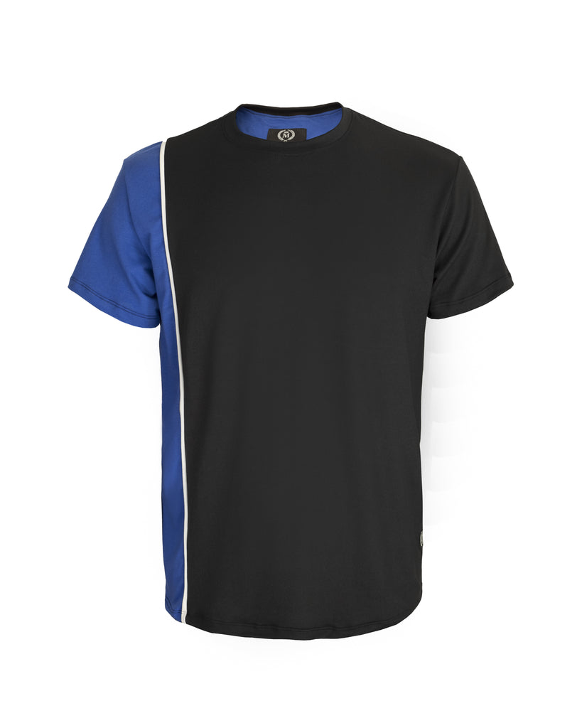 Playera Resort 2263 Negro - Azul